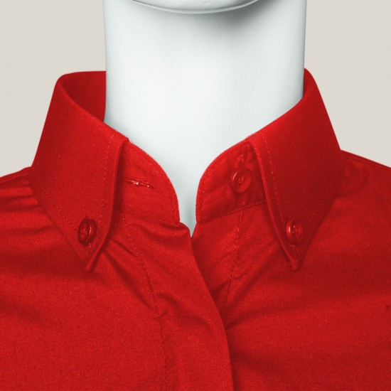 Button Down Shirt-red