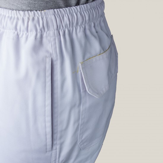 Cargo Chef Pants with Cargo Pockets-Plan color