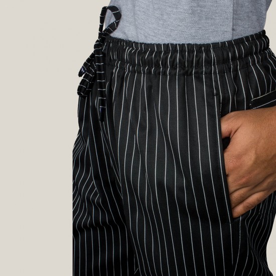 Elastic Waistband Trouser with Cargo Pockets