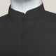 Mandarin Shirt-black