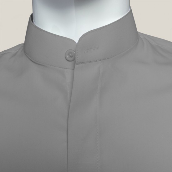 Mandarin Shirt-grey