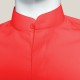 Mandarin Shirt-red