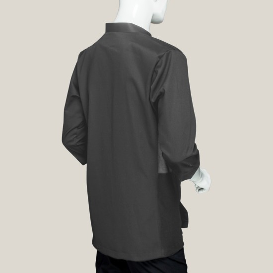 3/4th Sleeve Chef Jacket - Grey