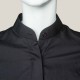 Mandarin Shirt-black